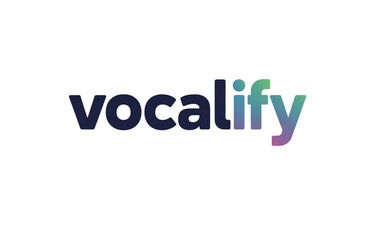Vocalify.com - Creative brandable domain for sale