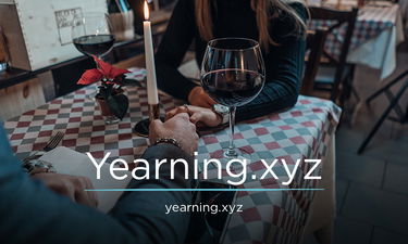 Yearning.xyz - Creative brandable domain for sale