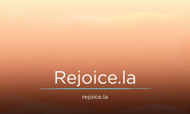 Rejoice.LA - Creative brandable domain for sale