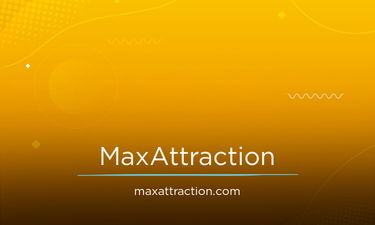 MaxAttraction.com - Creative brandable domain for sale