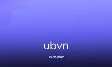 UBVN.com - Creative brandable domain for sale
