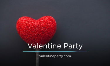 ValentineParty.com - Creative brandable domain for sale