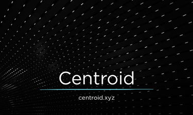 Centroid.xyz - Creative brandable domain for sale