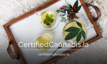 CertifiedCannabis.la - Creative brandable domain for sale