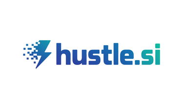 Hustle.si - Creative brandable domain for sale