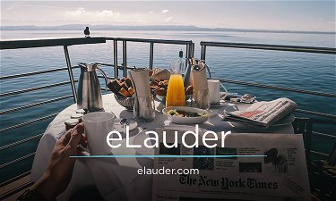 eLauder.com - Creative brandable domain for sale