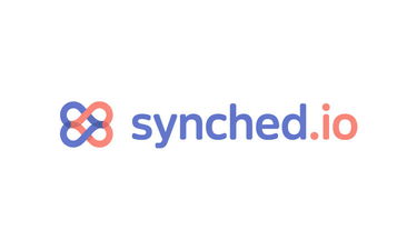 Synched.io - Creative brandable domain for sale