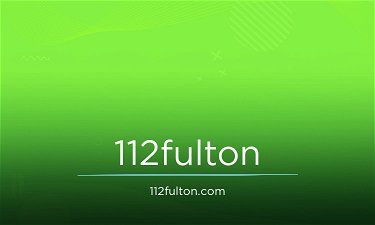 112fulton.com - Creative brandable domain for sale