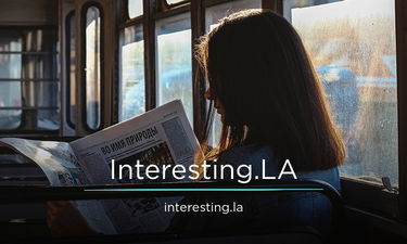 Interesting.LA - Creative brandable domain for sale