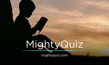 MightyQuiz.com - Creative brandable domain for sale