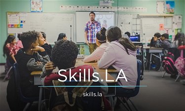 Skills.LA - Creative brandable domain for sale