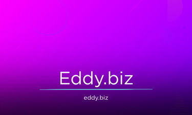 Eddy.biz - Creative brandable domain for sale