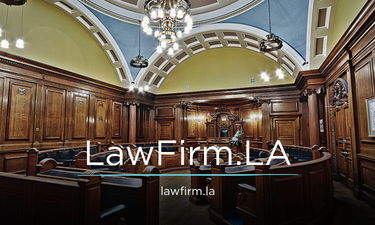 LawFirm.LA - Creative brandable domain for sale