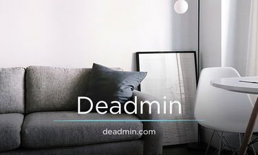 Deadmin.com - Creative brandable domain for sale
