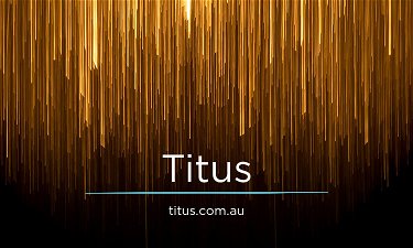 titus.com.au - Creative brandable domain for sale