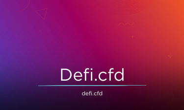 Defi.cfd - Creative brandable domain for sale