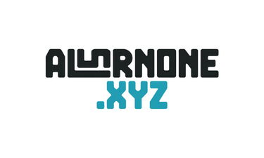 AllOrNone.xyz - Creative brandable domain for sale