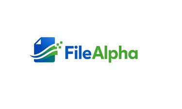 FileAlpha logo