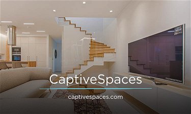 CaptiveSpaces.com - Creative brandable domain for sale