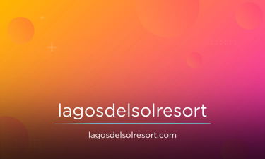 LagosDelSolResort.com - Creative brandable domain for sale