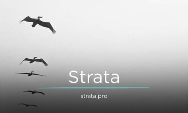 Strata.pro is for sale