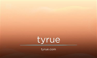 Tyrue.com - Creative brandable domain for sale