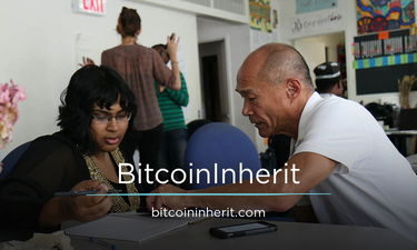 BitcoinInherit.com - Creative brandable domain for sale