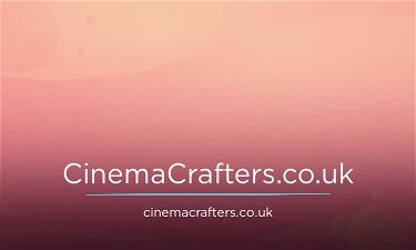 CinemaCrafters.co.uk - Creative brandable domain for sale
