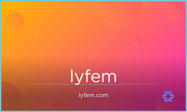 Lyfem.com - Creative brandable domain for sale