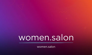Women.salon - Creative brandable domain for sale