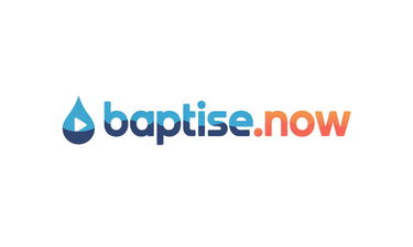 Baptise.now - Creative brandable domain for sale