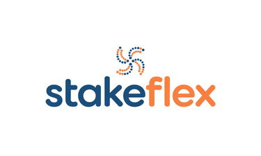 StakeFlex.com - Creative brandable domain for sale