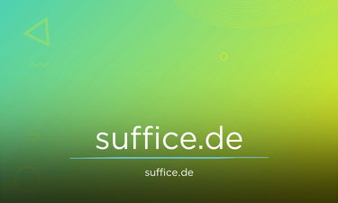 Suffice logo