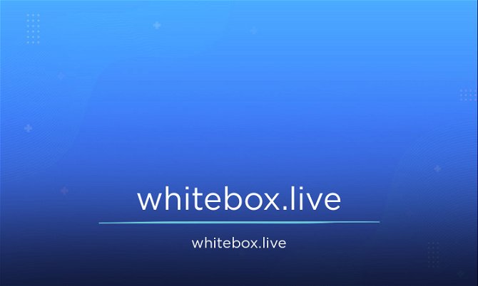 whitebox.live