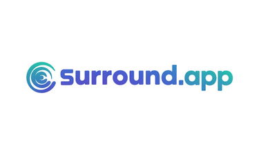 Surround.app - Creative brandable domain for sale