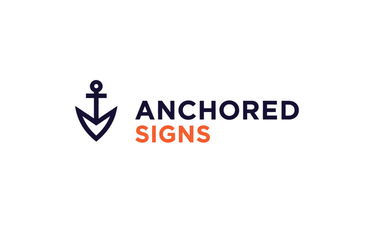 AnchoredSigns.com - Creative brandable domain for sale