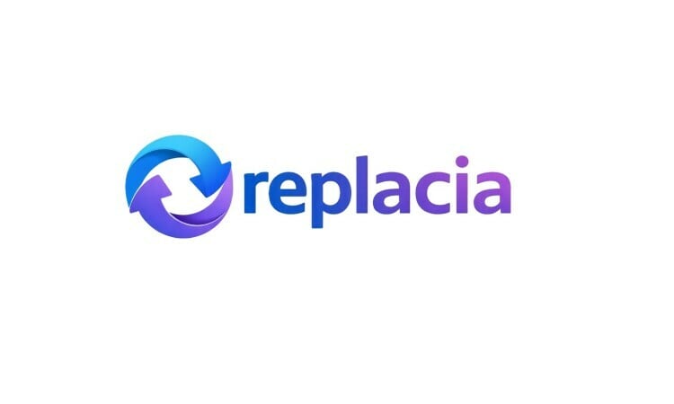 replacia logo