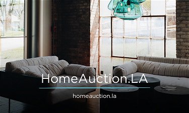 HomeAuction.LA - Creative brandable domain for sale
