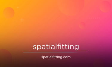 SpatialFitting.com - Creative brandable domain for sale