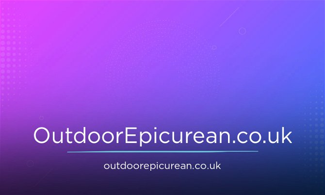 OutdoorEpicurean.co.uk