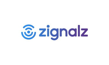 Zignalz.com - Creative brandable domain for sale
