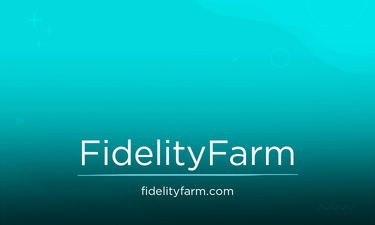 FidelityFarm.com - Creative brandable domain for sale