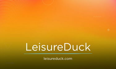 LeisureDuck.com - Creative brandable domain for sale
