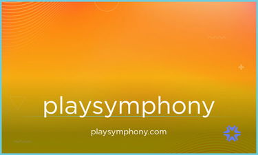 PlaySymphony.com - Creative brandable domain for sale