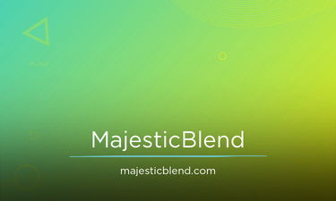 MajesticBlend.com - Creative brandable domain for sale