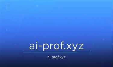 AI-Prof.xyz