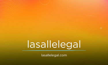 LaSalleLegal.com - Creative brandable domain for sale