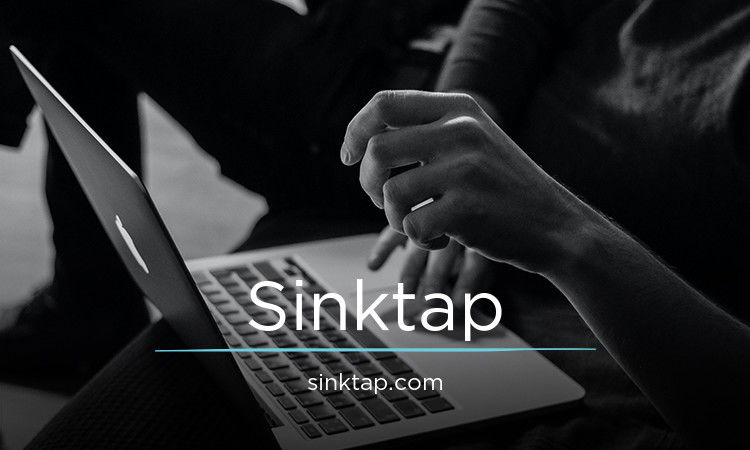 Sinktap.com - Creative brandable domain for sale