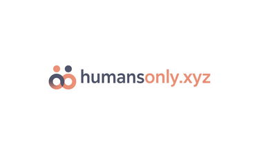 HumansOnly.xyz - Creative brandable domain for sale