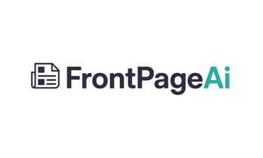FrontpageAI.com - Creative brandable domain for sale